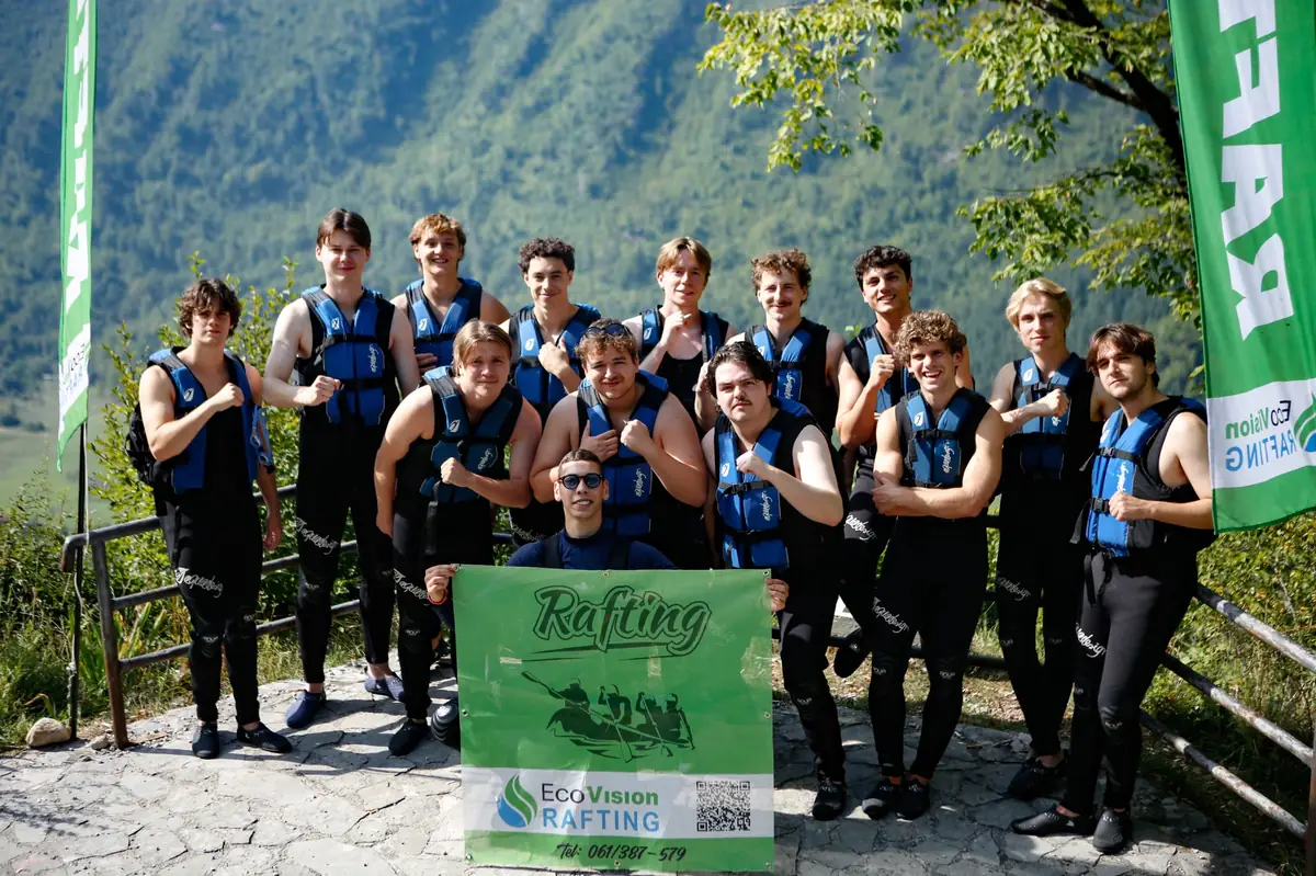 Rafting adventure on the Neretva River